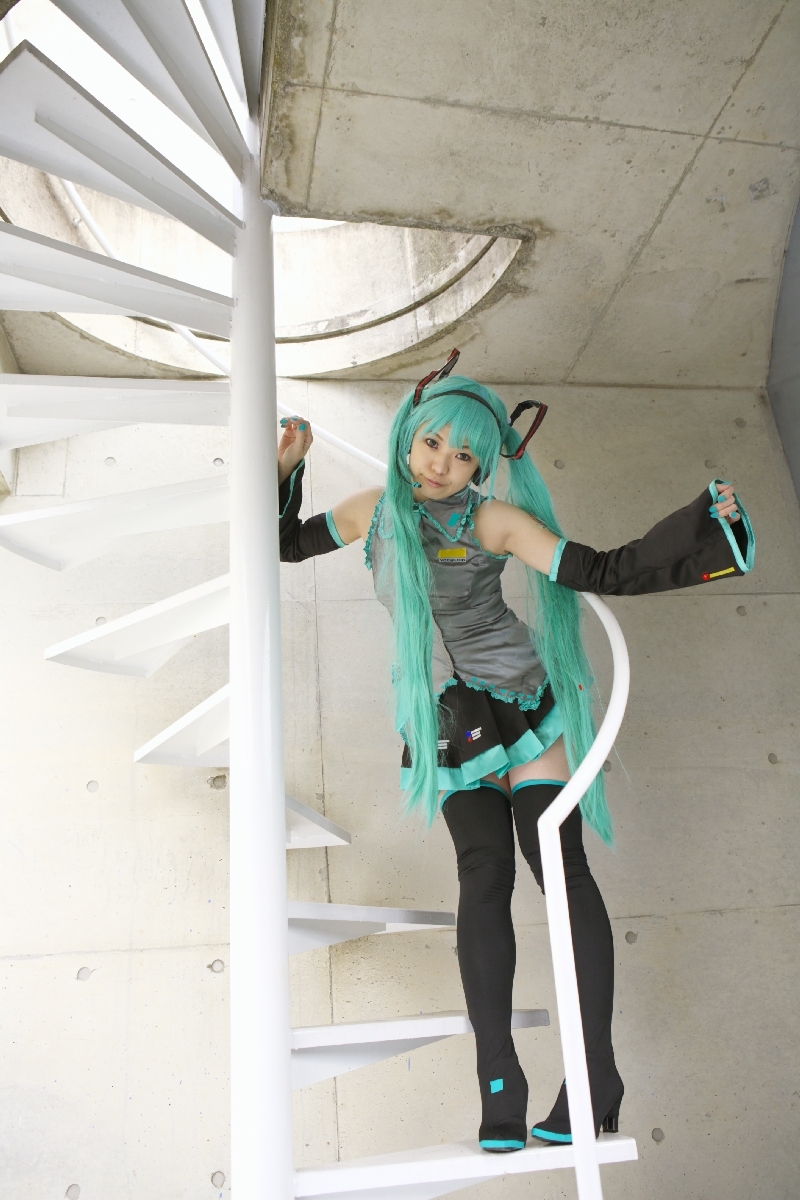 [Cosplay]  Vocaloid - Sexy Hatsune Miku